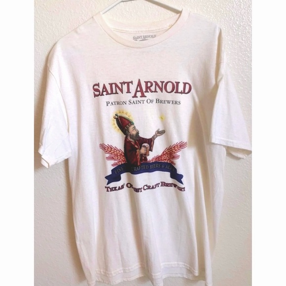 Saint Arnold Other - 🍻🙏🏼*RARE* Saint Arnold Brewing Co. Craft Beer Vintage Tshirt Size Large🍻🙏🏼